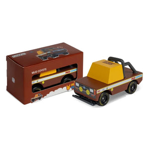 Candylab - Toons - Mud Coyote Coche | Marrón