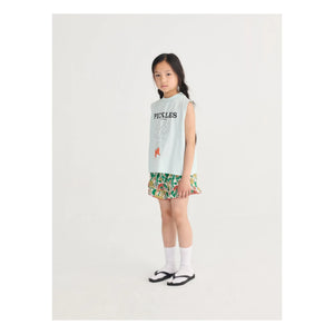 Bobo Choses - Organic Cotton Ruffled Shorts | White
