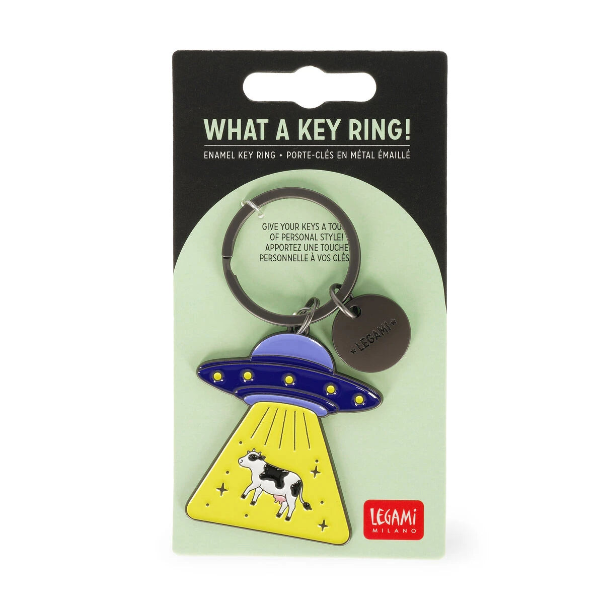 Legami - Enamel Key Chain - Uzay - What a Anahtarlık!
