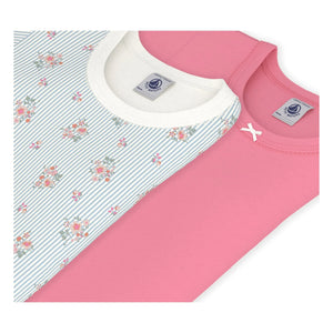 Petit Bateau - Batch 2 Çiçek Desenli Tişörtler | Pembe