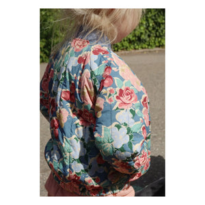 Konges Sløjd - Juno Fleuri Bomber Ceket | Mavi