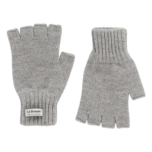 Le Bonnet Amsterdam - Handschuhe aus Wolle und Angora | Grau