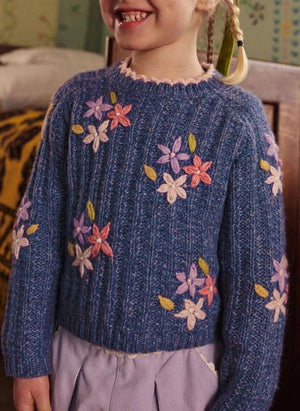 Louise Misha - Maglione in lana Zuzanna | Blu