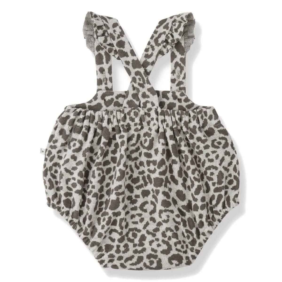 1+ in the family - Siena Leopar Kürklü Tulum | Koyu kahverengi