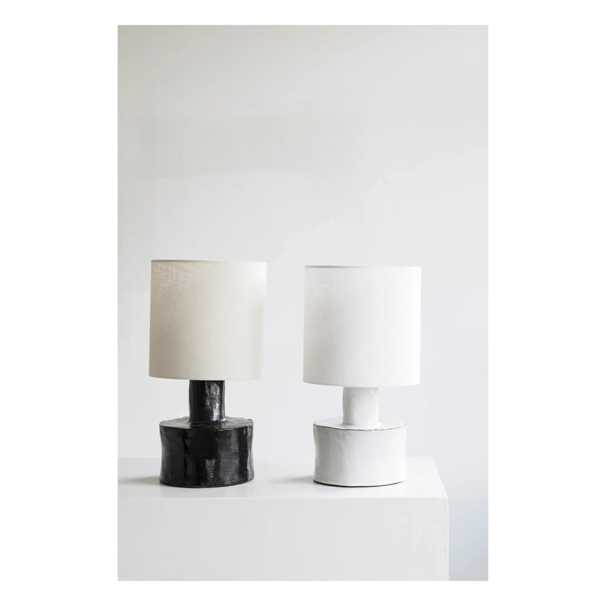 Serax - Catherine Keramik-Tischlampe | Schwarz