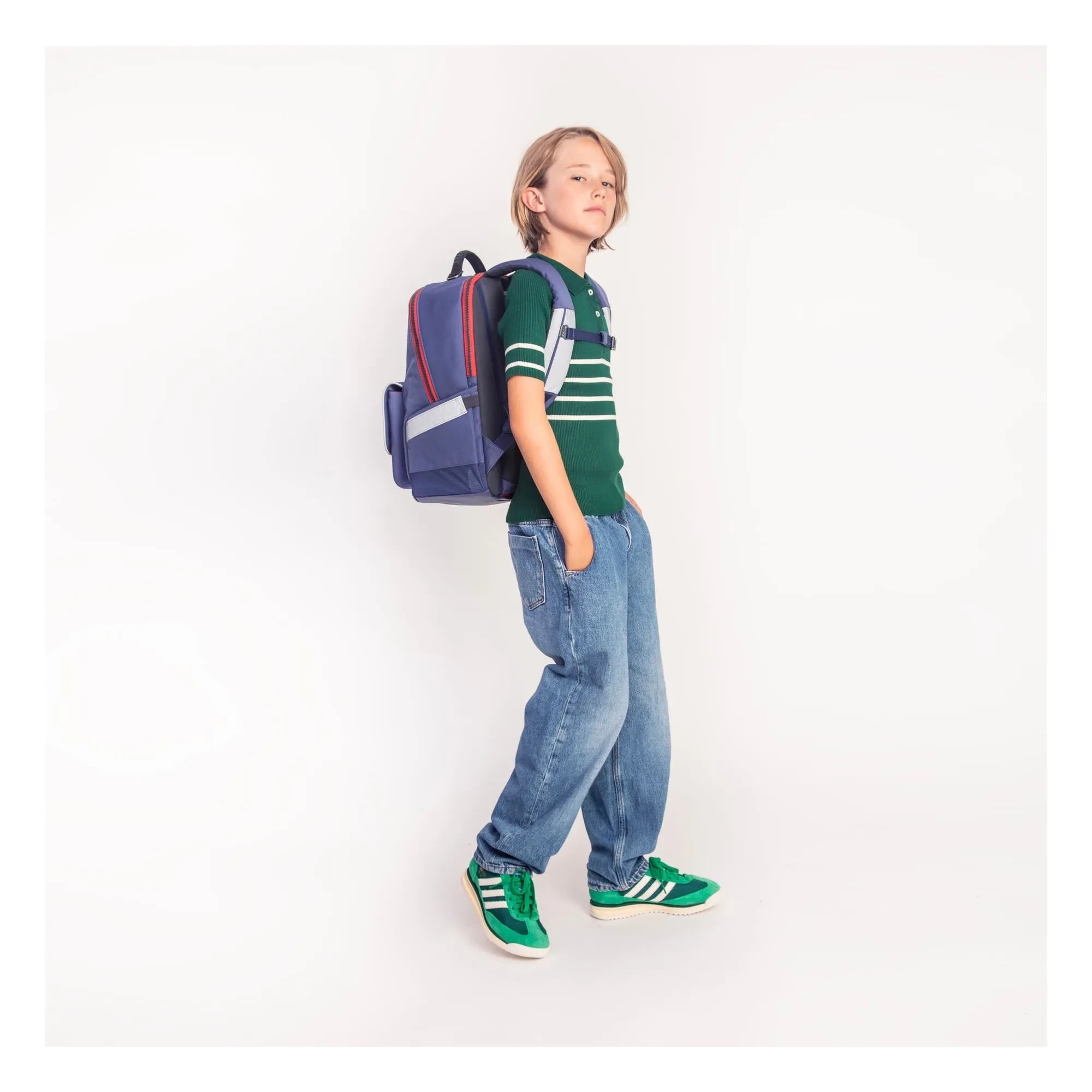 Jeune Premier - Bobbie Porsche Backpack | Navy Blue