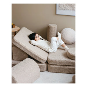 Wigiwama - Modular Plush Sofa | Beige