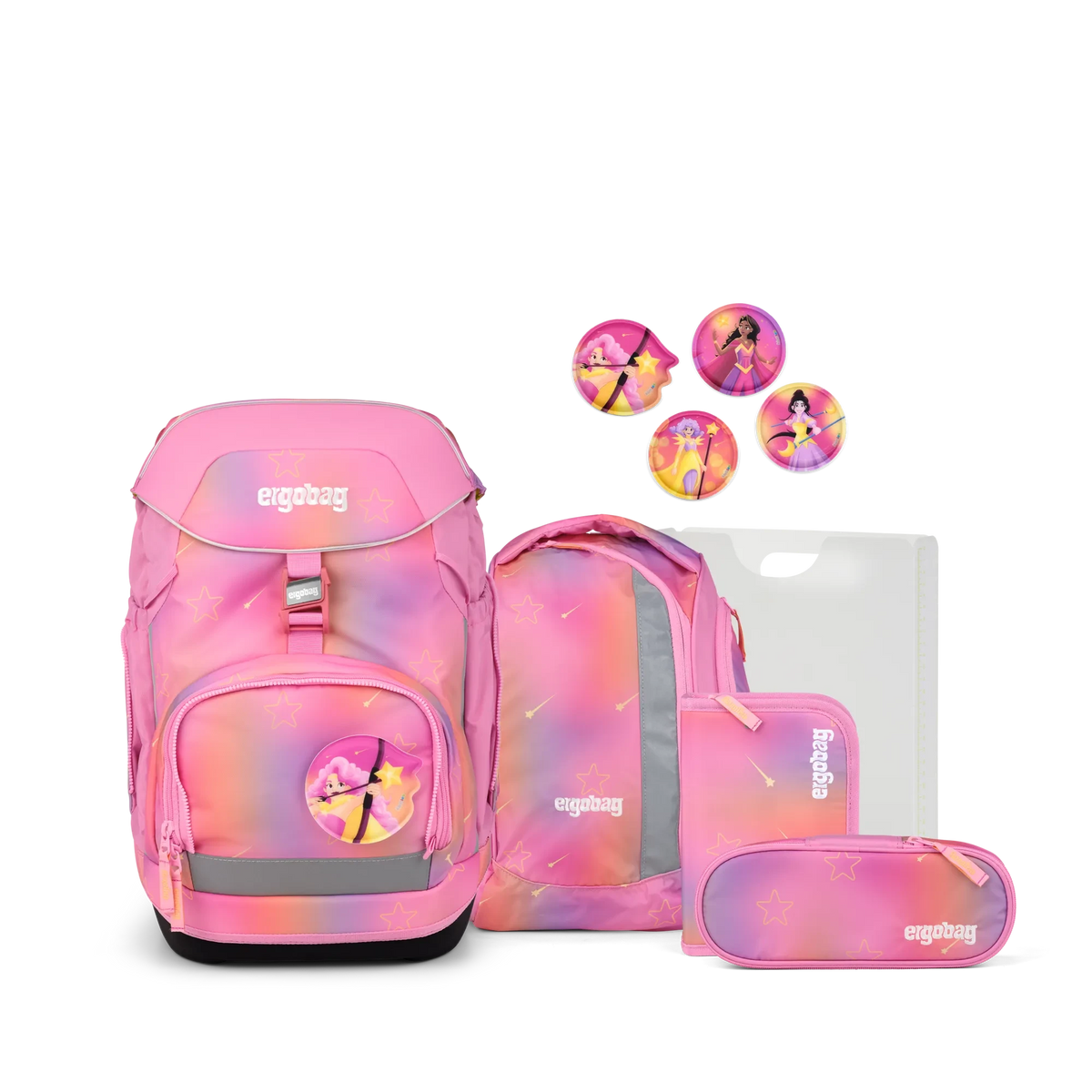 Ergobag - Okul Çantası Seti Pack Girl Powbear