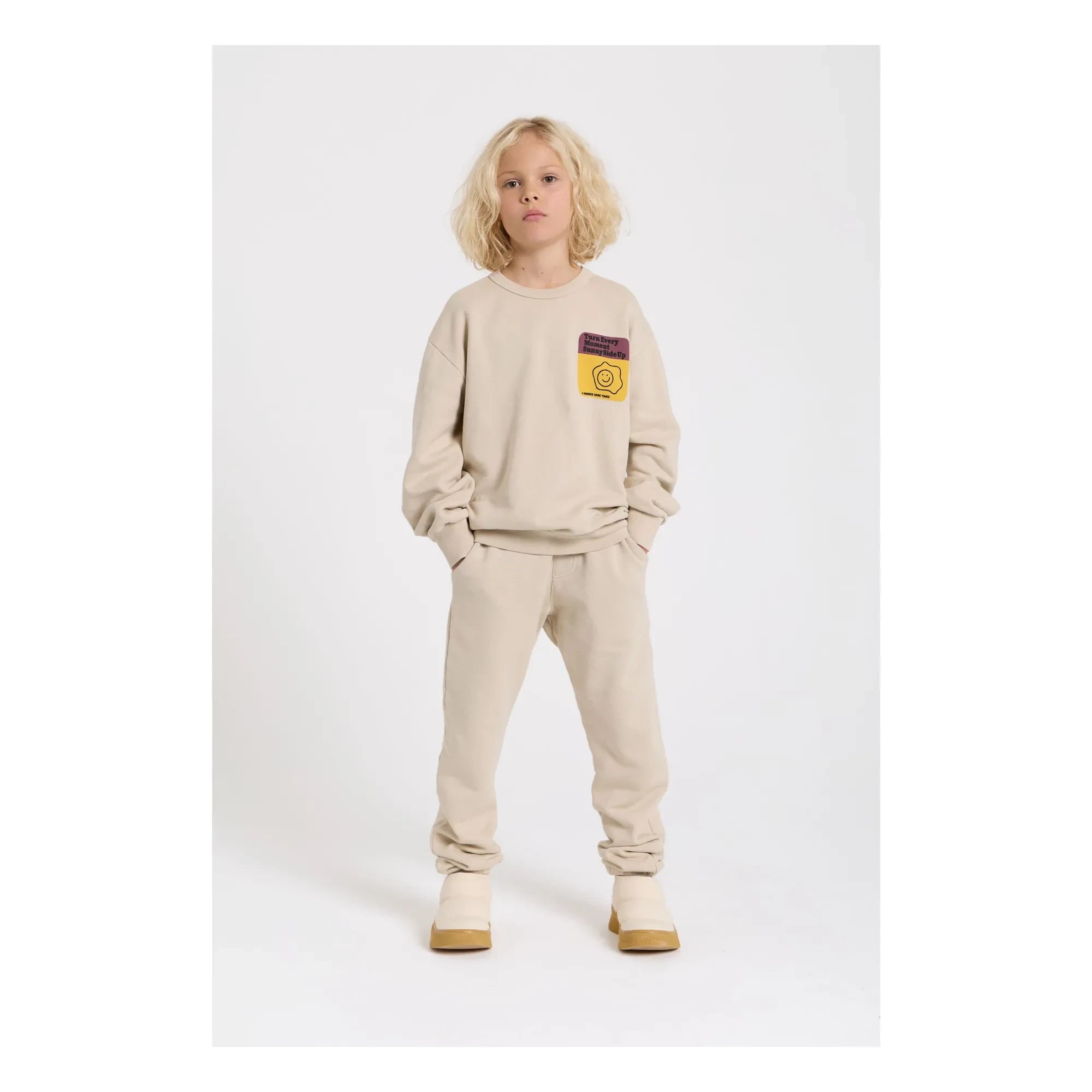 Hundred Pieces - Jogger Run Organik pamuk | Natural