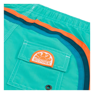 Sundek - Badehose Board Arc | Hellblau