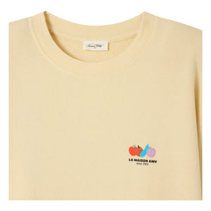 American Vintage - Atubay Baumwoll-Sweatshirt | Ecru