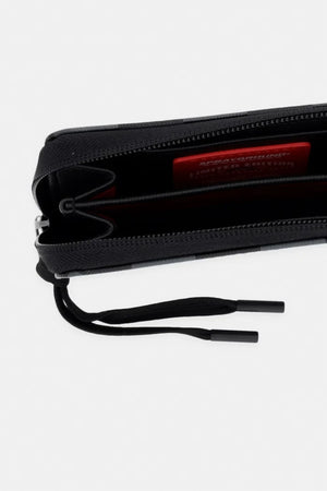 Sprayground - Siyah Suni Deri Cüzdan 910W8917NSZ