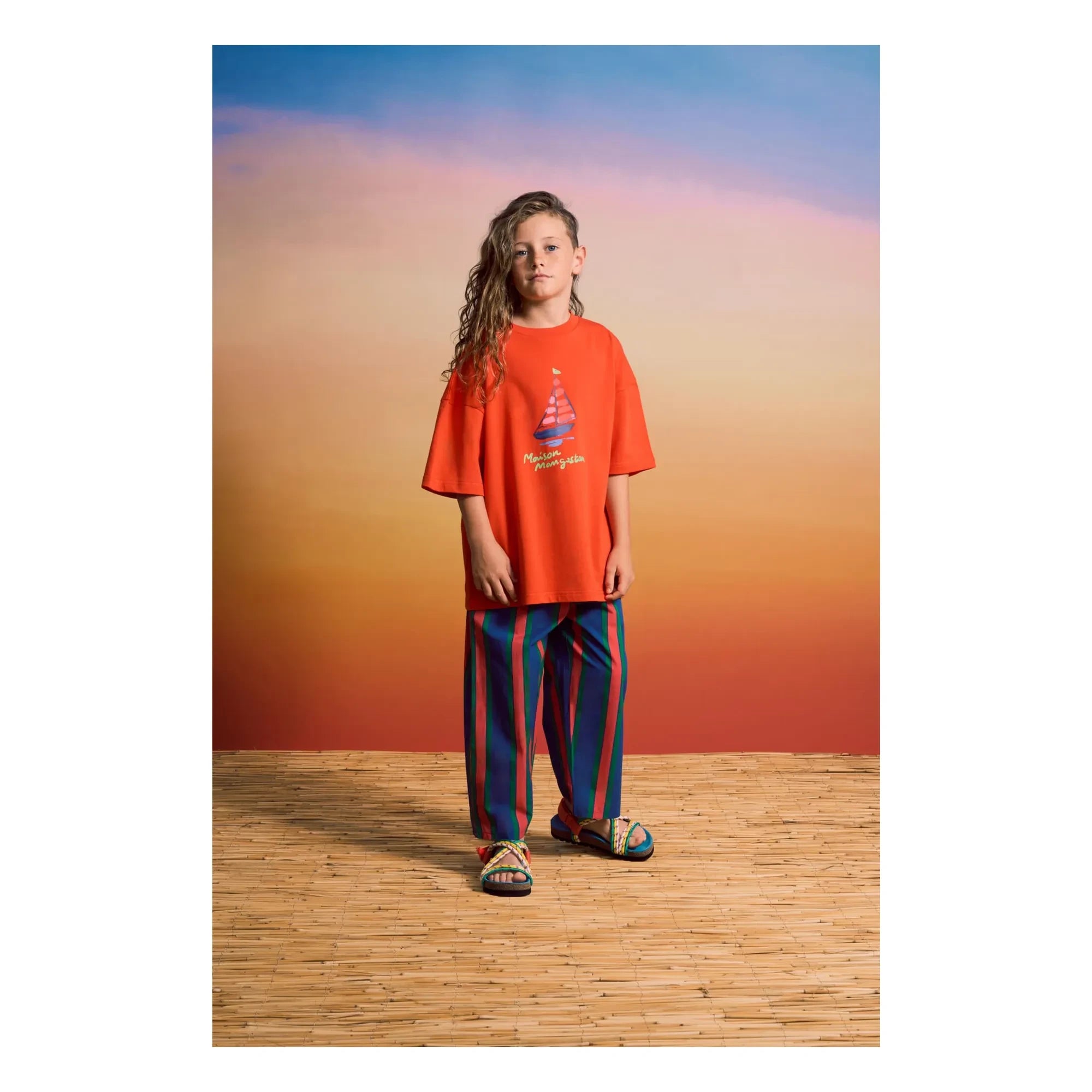 Maison Mangostan - Segel-T-Shirt | Rot