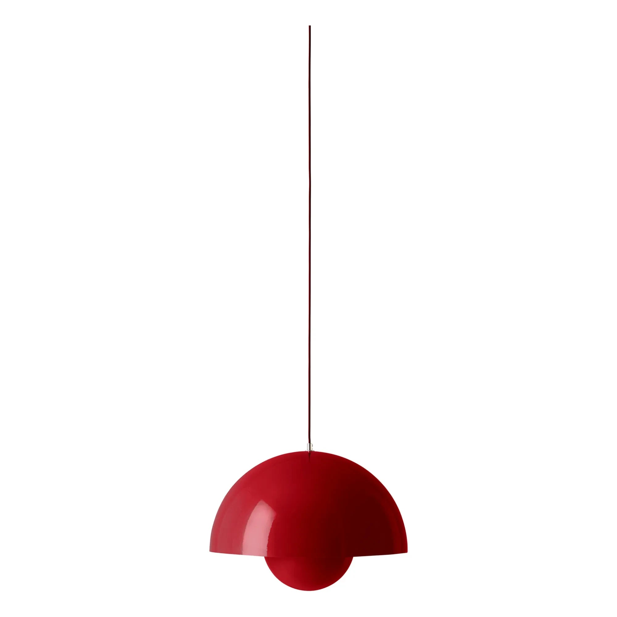 & Tradition - VP2 Flowerpot Sarkıt Lambası, Verner Panton, 1968 | Vermillion