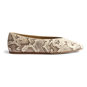 Le Monde Beryl – Klassische Regency Leder-Ballerinas | Grau