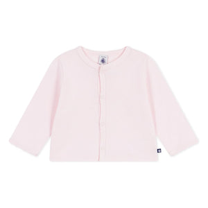 Petit Bateau - Einfache Weste | Blassrosa
