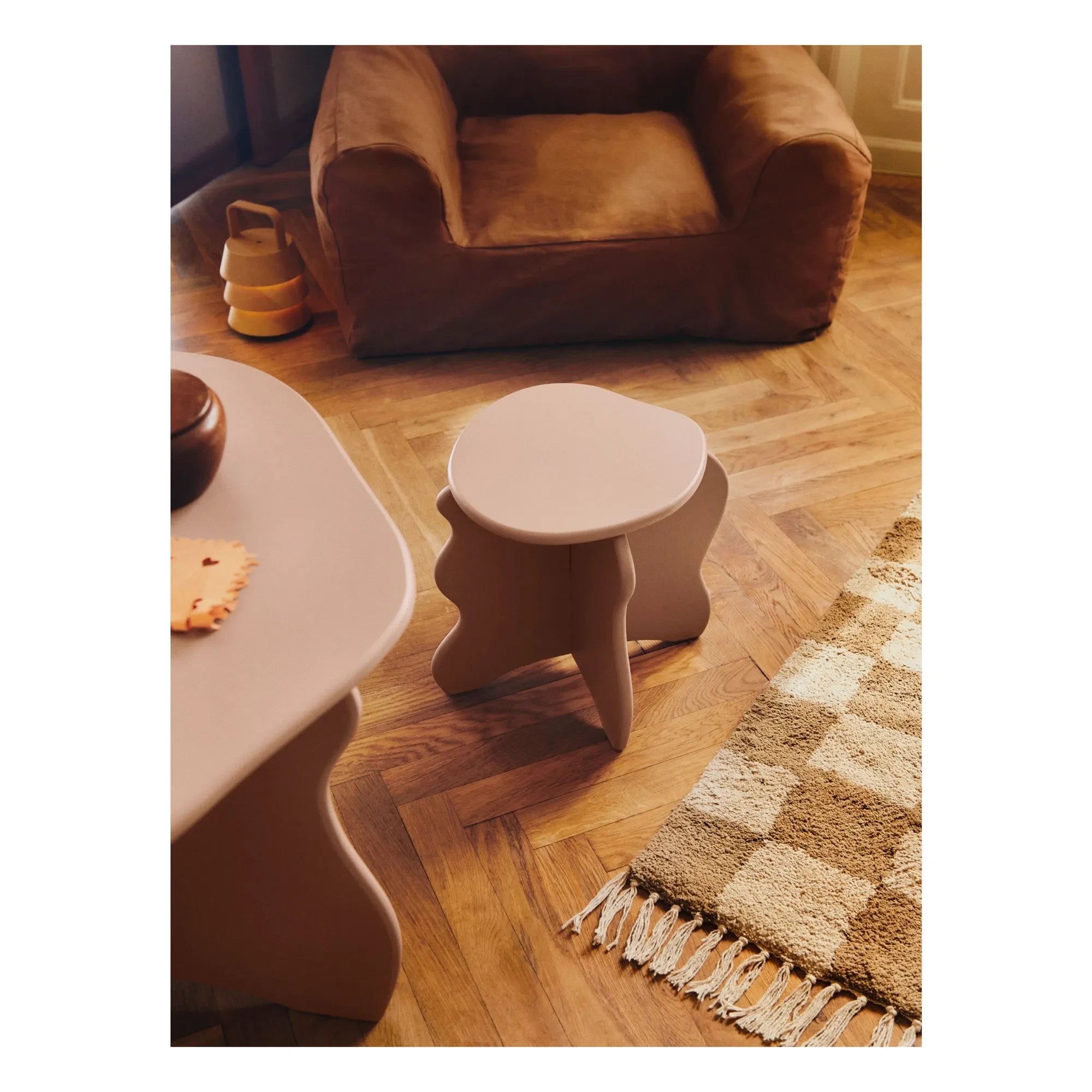 Ferm Living Kids - Rosa Slope Hocker
