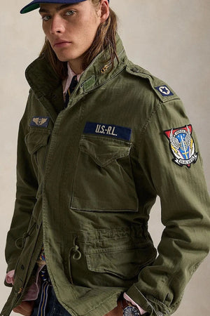 Polo Ralph Lauren Erkek Pamuk Geçiş Ceketi Icnc Fld Jkt Lined Field