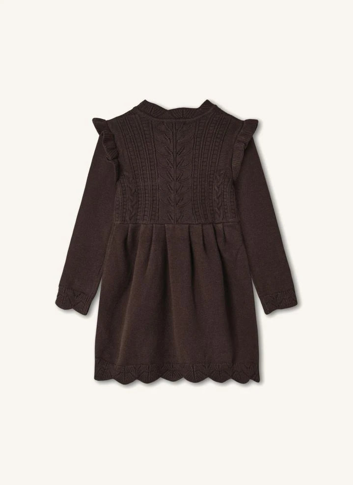 Fliink - Alilly Strickkleid | Braun