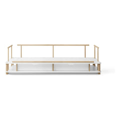 Oliver Furniture - Cama con banco Camp de roble