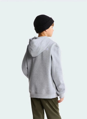 The North Face - Essential Drew Peak Φούτερ με κουκούλα | Γκρι μελανζέ