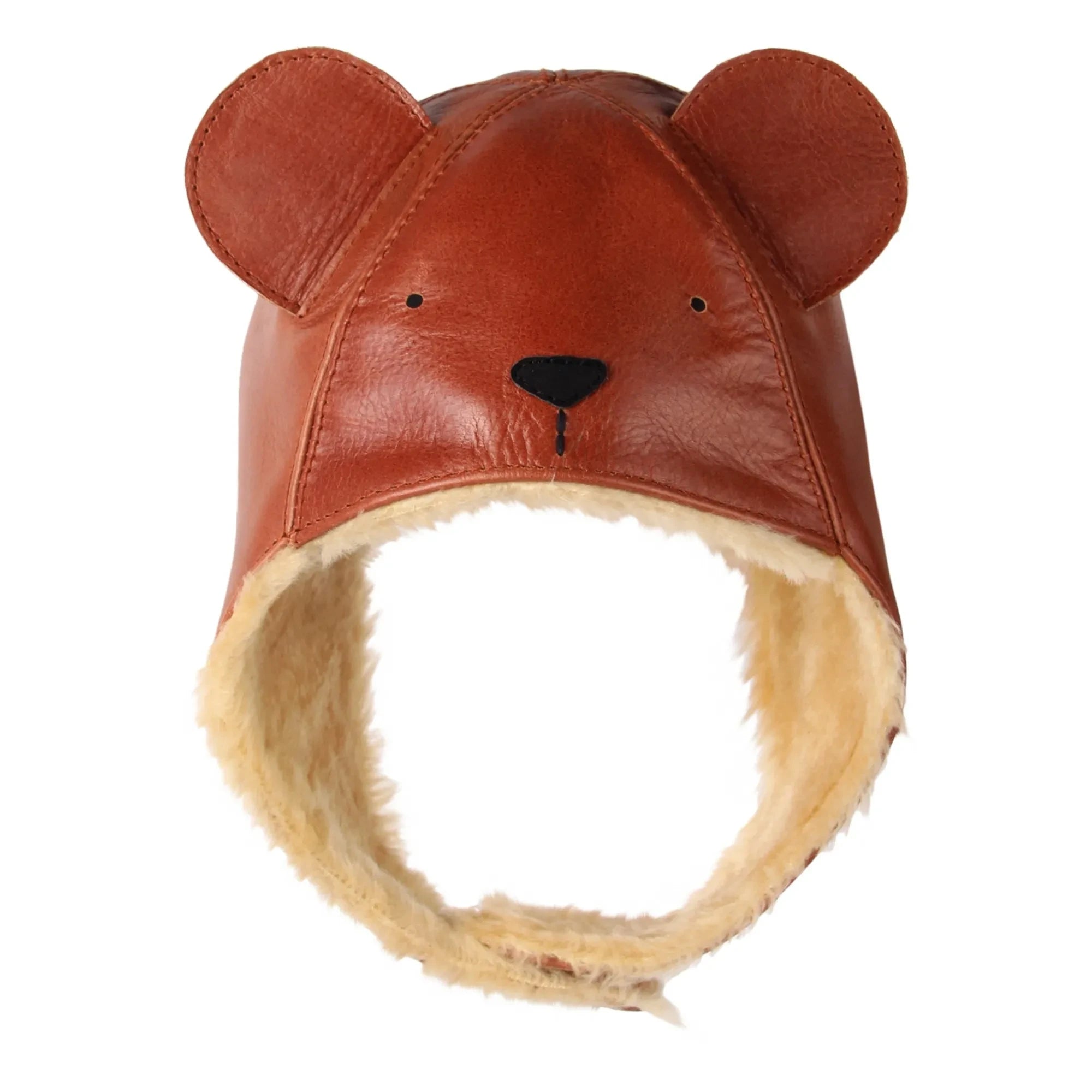 Donsje - Kapi Bear Trapper Şapka | Cognac