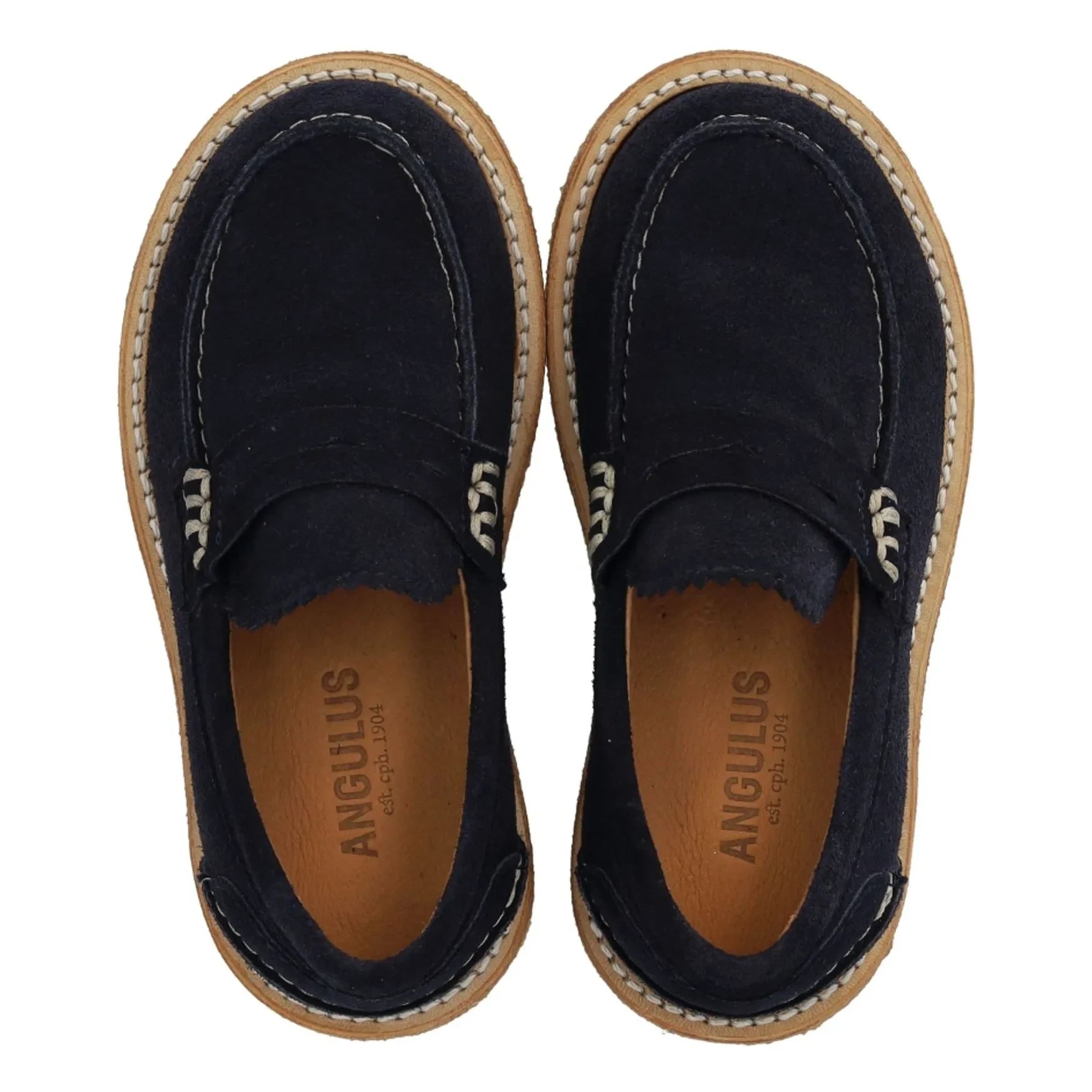 Angulus - Wildleder-Loafer | Dunkelblau