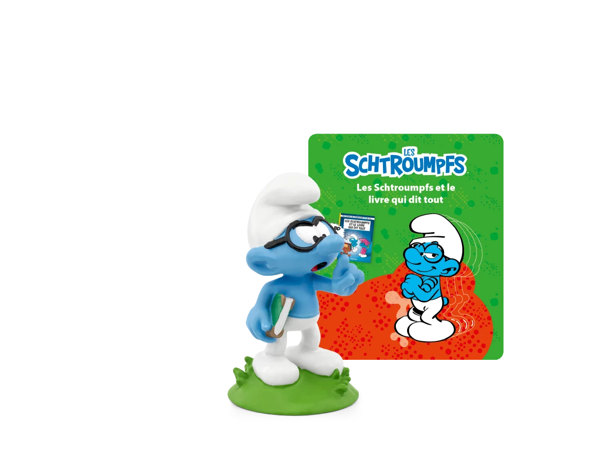 Tonies - Fransızca Şirinler ve Her Şeyi Söyleyen Kitap - The Smurfs