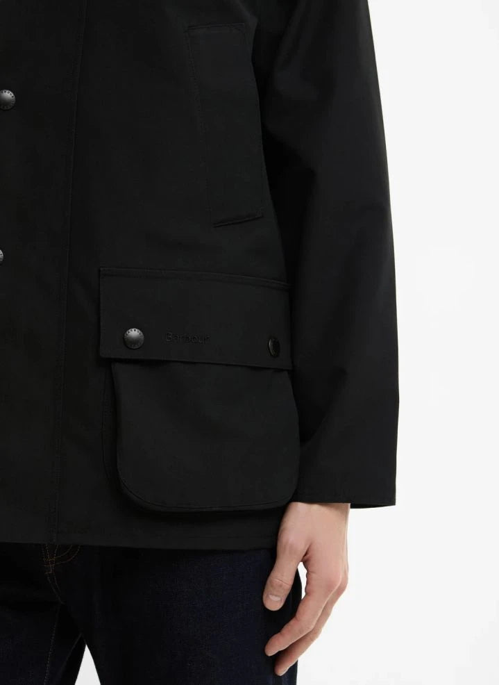 Barbour - Klasik Bedale Su Geçirmez Ceket | Siyah