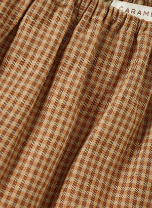 Caramel - Kestane Rengi Lin Pantolon | Pas