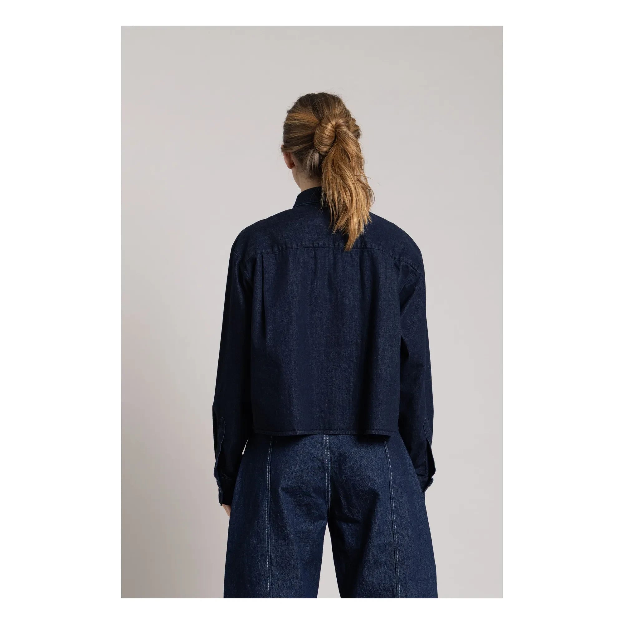 Smallable Woman - Chili Short Shirt | Denim brut