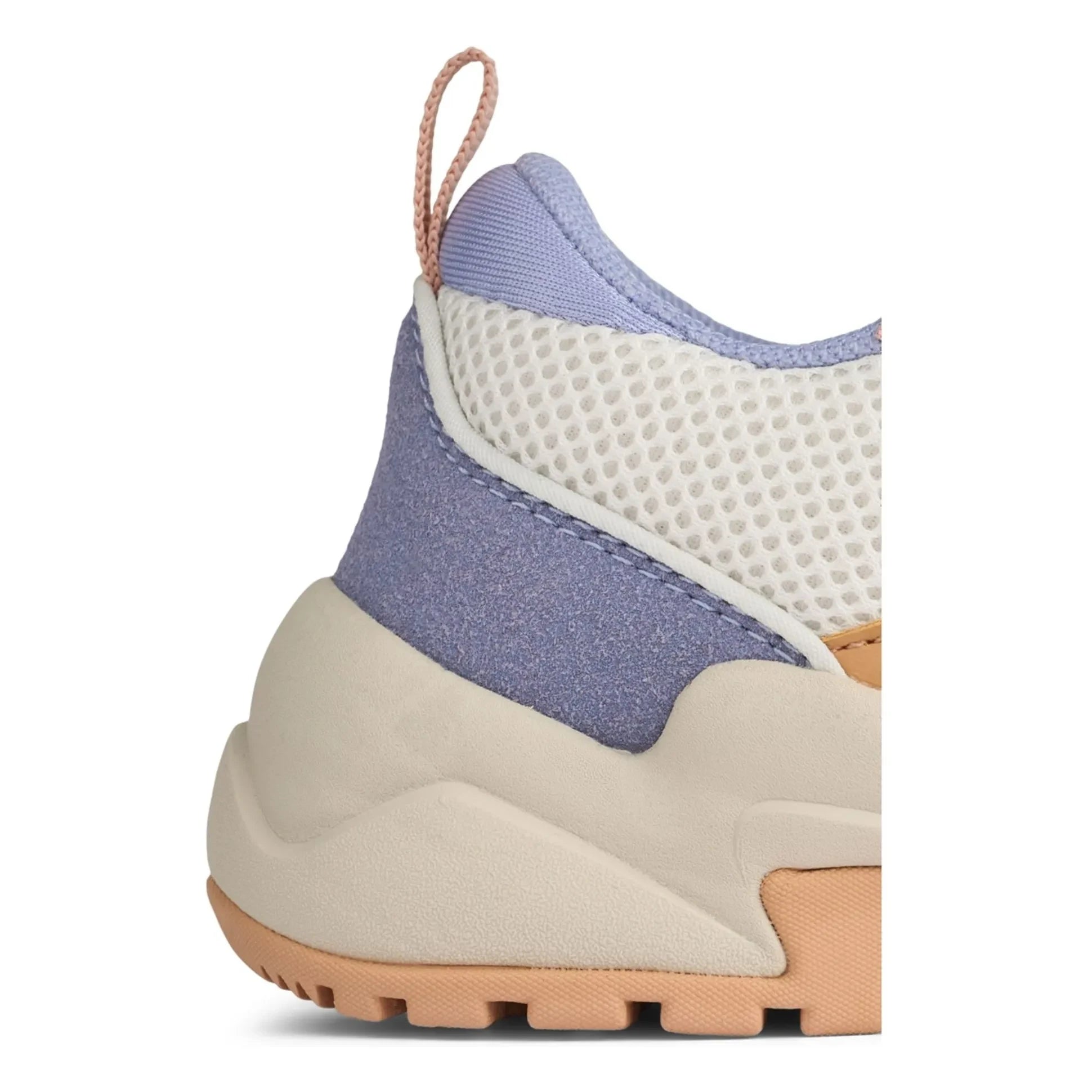 Liewood - Denisa Mesh Striped Sneakers | Pale Pink