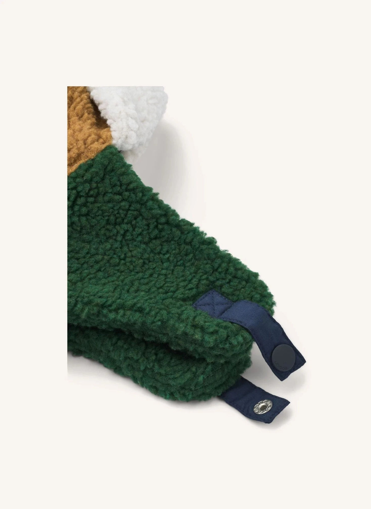 Liewood - Chapka Sherpa Colorblock Bravo Geri Dönüştürülmüş Elyaflar | Lacivert