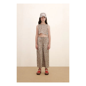 Tinycottons - Poplin Leopard Pants | Brown