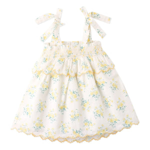 Gingersnaps - Katie Fleurie Vestido de bebé | Blanco