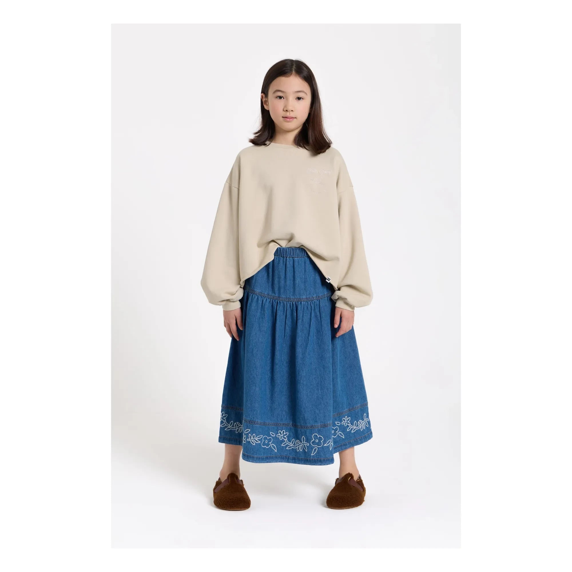 Hundred Pieces - Belmont organik pamuklu sweatshirt | Bej
