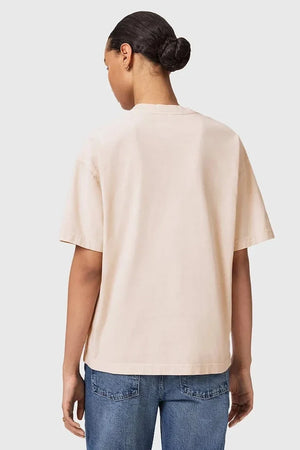 AllSaints تيشيرت قطني نسائي INSIGNIA
