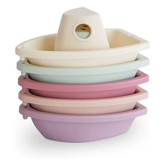 Mushie - Juguetes de baño - Set de 5 | Rosa