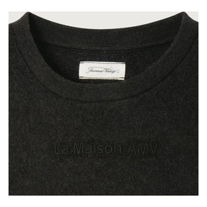 American Vintage - Sudadera Bobypark | Gris carbón jaspeado