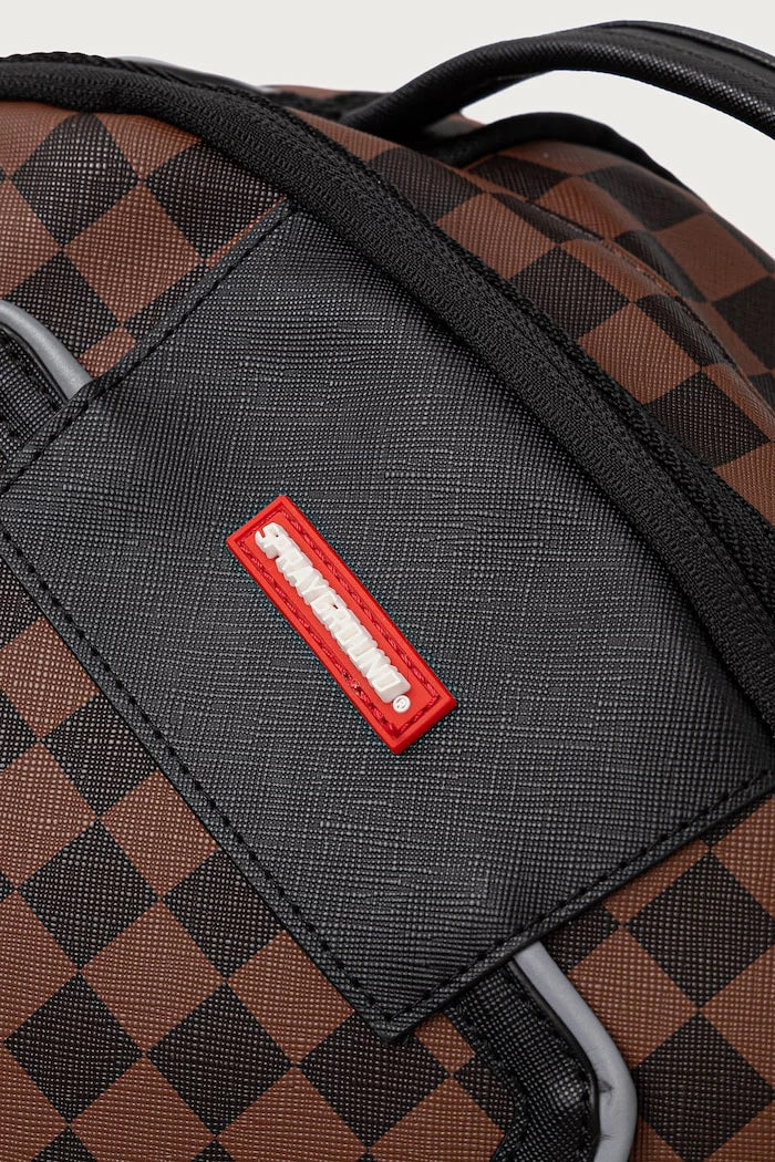 Sprayground - Brauner Rucksack mit Haien in Paris 910B7409NSZ