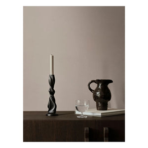 Ferm Living - Gale şamdan | Kömür grisi