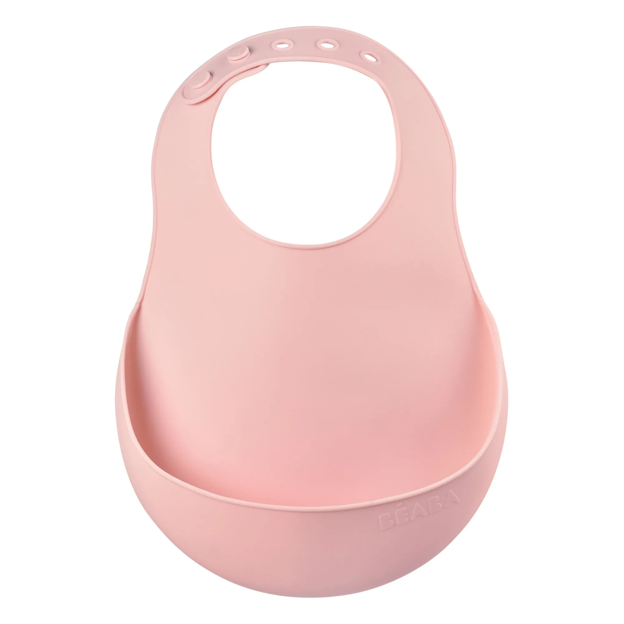 Béaba - Silicone Bib | Pale Pink
