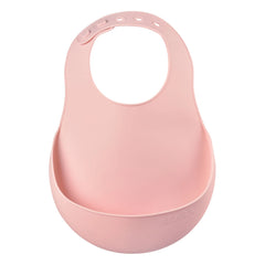 Béaba - Silicone Bib | Pale Pink