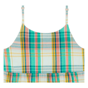 Hundred Pieces - Dress Sanda Kareli | Şeftali