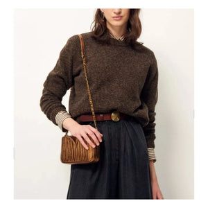 Sessùn - Silty Merino Wool Sweater | Dark Gray