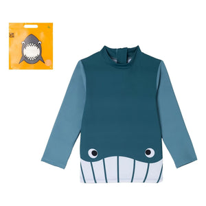 Stella McCartney Kids - Whale UV Korumalı Tişört | Mavi
