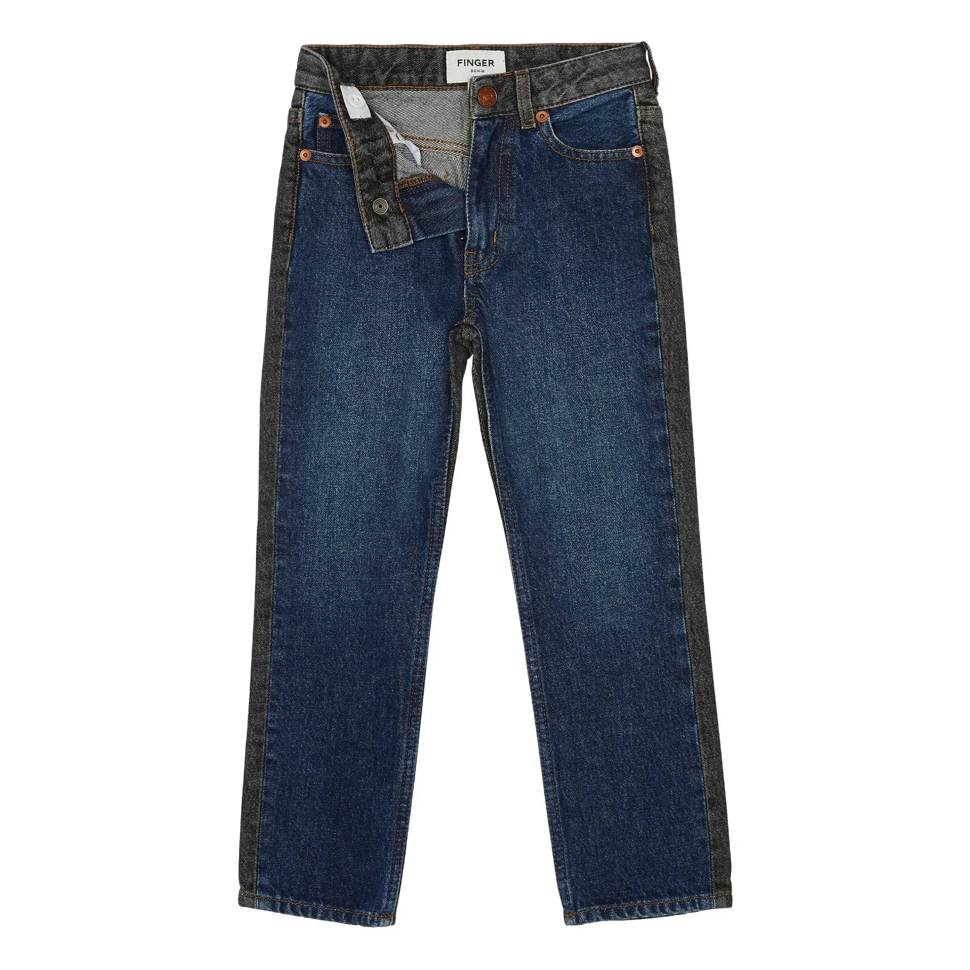 Finger in the Nose - Cher Two-Tone Jeans | Denim