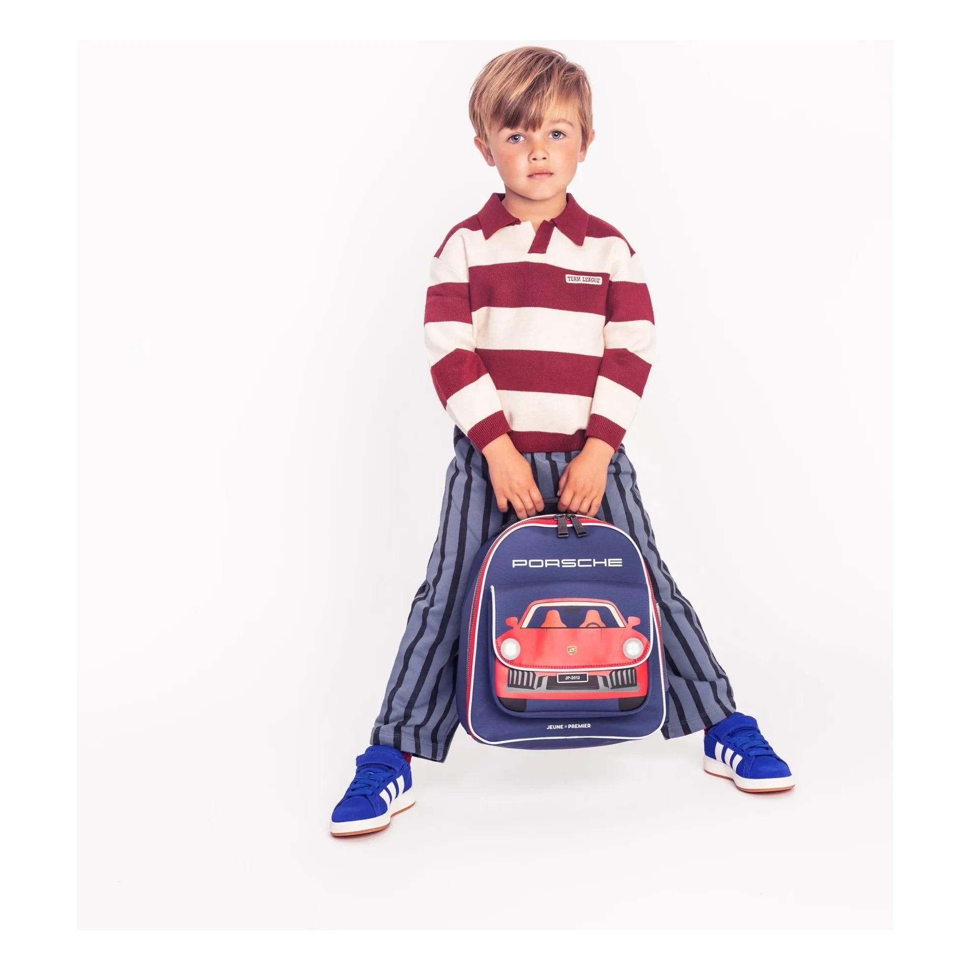 Jeune Premier - Porshe Mini Backpack | Navy Blue