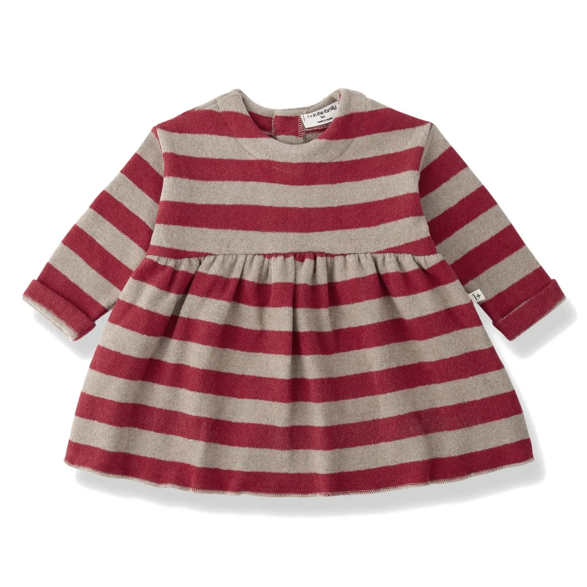 1+ in the family - Melville Vestido de rayas | Rojo