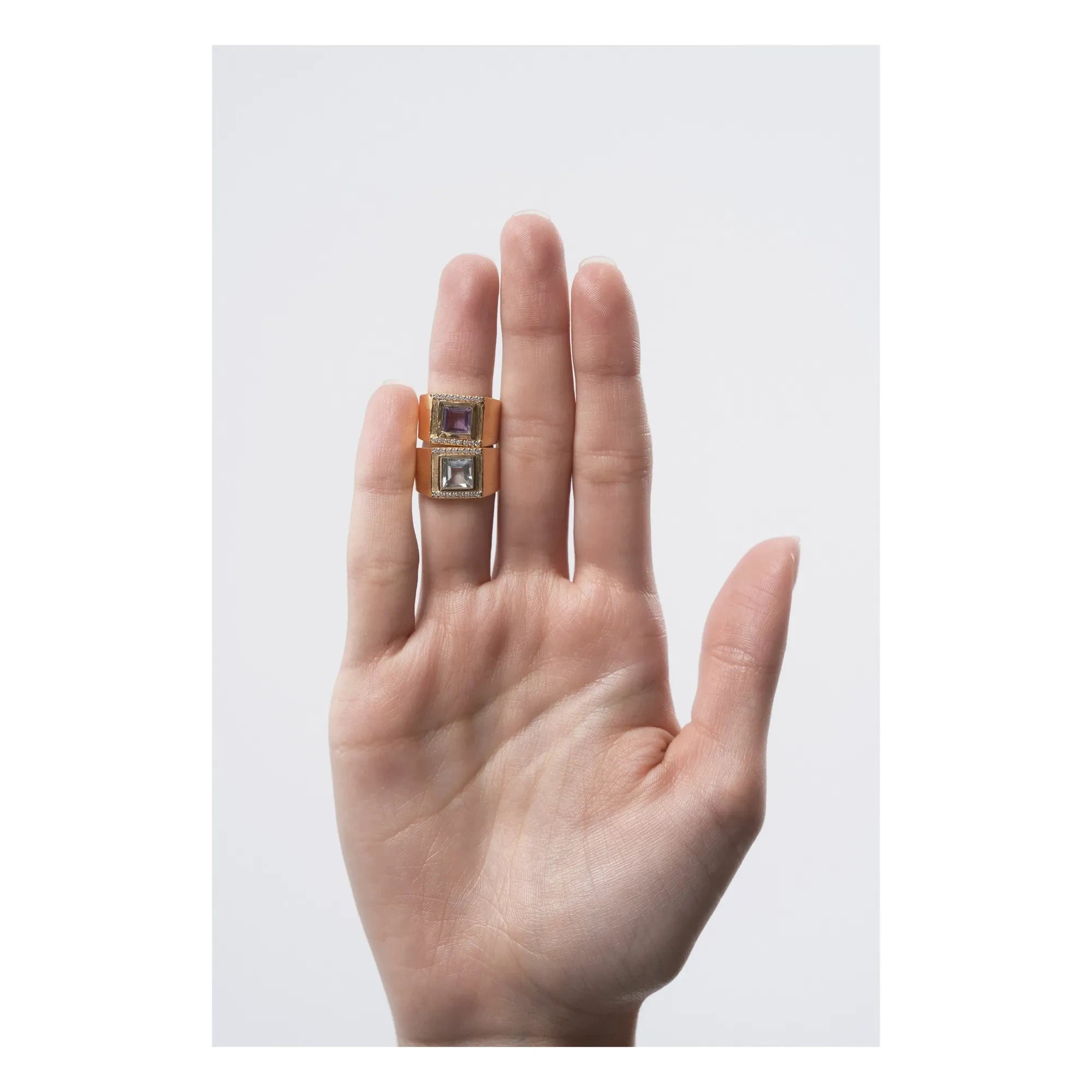 Irene d'Arloz - Anillo 02 | Aguamarina